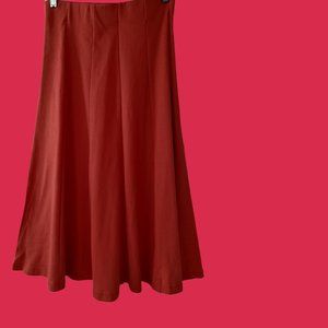 Curly Joe woman maxi orange-pink pleated skirt 🧡💗